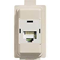 Bticino 5962C5E Serie Magic 110IDC Toma RJ45 UTP, Cat. 5E, Color Marfil