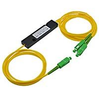 1&nbsp;x 2&nbsp;SC/APC PLC Cable de fibra Divisor Cable de divisores de trenzas FBT divisores