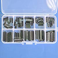 Electr&oacute;nica-sal&oacute;n red Resistor Kit surtido de pel&iacute;cula gruesa, gama Resistor, tipo levantaste.