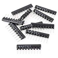 DealMux a15031100ux0150 10 partes 1 / 8W 4.7K 4700 Ohm 9 pinos SIP Bussed resistores de rede