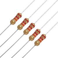 DealMux 100 x Resistencias 22K ohm 1 / 4W 250V 5% Carbon Film 22KR