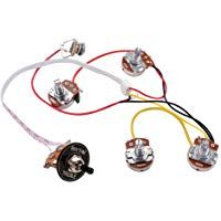 Healifty Accesorios del arn&eacute;s de cableado de guitarra Kit de arn&eacute;s de cableado de guitarra el&eacute;ctrica LP Conmutador de 3 v&iacute;as Conector de 2 tonos y 2 tonos