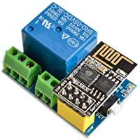 SODIAL Modulo de Rele WiFi ESP8266 ESP-01S 5V Interruptor de control remoto inteligente para el hogar para Arduino Aplicacion de telefono Modulo de WiFi inalambrico ESP01S