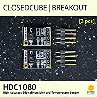 closedcube hdc1080&nbsp;baja potencia alta precisi&oacute;n digital humedad y temperatura I2&nbsp;C placa de (2&nbsp;pcs)
