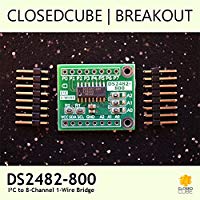 closedcube DS2482&nbsp;&ndash;&nbsp;800&nbsp;+ I2&nbsp;C para 8&nbsp;canales 1-Wire puente Breakout Junta