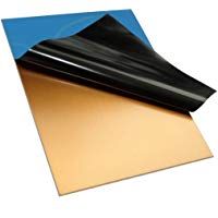 AERZETIX: 10x Placas tablas hojas de cobre para circuito impreso 100/75/1.5mm FR4 resina epoxi de fibra de vidrio C19016