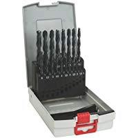 Bosch 2 608 587 012 - Set de 19 brocas para metal ProBox HSS-R, DIN 338-1-10 mm (pack de 19)