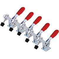5PCS GH-225-D 227KG Abrazadera de Palanca Horizontal de Tir&oacute;n de Liberaci&oacute;n R&aacute;pida Herramienta de Mano para Soldadura Reparaci&oacute;n