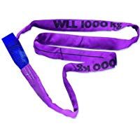 Braun 10021RS - Correa transportadora (poli&eacute;ster, resistencia: 1000 kg, 2 m), color morado