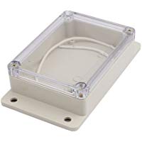 sourcing map 150x85x35mm Caja de Conexiones de Cubierta Transparente a Prueba de Polvo IP65 Caja Electr&oacute;nica de Proyectos