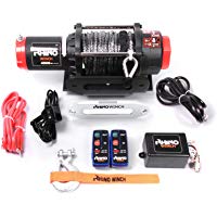 Rhino Cabrestante, 12&nbsp;V, 2045 kg, cuerda sint&eacute;tica