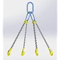 Hackett AMZ1023056 - Cadena con ganchos, 13mm Chain Dia, 1