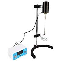 Mezclador de agitador, Mezclador de altura ajustable el&eacute;ctrica 0-3000 Mezclador mec&aacute;nico de agitador de pantalla LCD digital de precisi&oacute;n de 100 vatios (220V 100W)