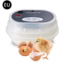 4-16 Incubadora de huevos Incubadora digital huevos Totalmente autom&aacute;tica Incubadora de huevos Control de temperatura inteligente Aspiradora de huevos para incubar Pollo/Pato/Ganso/P&aacute;jaro/Pavo Huevo