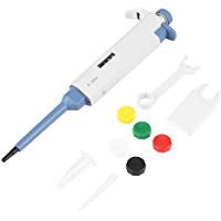 Jadeshay Pipetee el microlitro, Instrumento de la pipeta de un Solo Canal para dosificar, Herramienta de Laboratorio 5~1000ul (Capacity : M50)