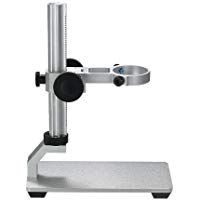 Jiusion Aleaci&oacute;n de Aluminio Universal Ajustable Base Profesional del Soporte Soporte de Escritorio para MAX 3,5cm en Di&aacute;metro USB Digital Microscopio C&aacute;mara