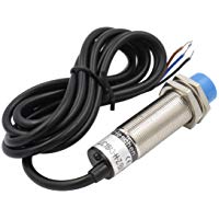 Heschen Sensor de proximidad capacitiva Interruptor LJC18A3-H-Z/BX Detector 10 mm 6-36 VDC 300mA NPN Normalmente abierto (NO) 3 cables