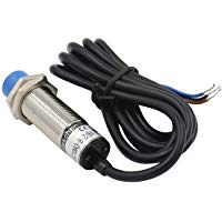 Heschen Interruptor de sensor de proximidad capacitivo LJC18A3-B-Z/BX, detector 1 -10 mm, 6-36 V DC, 300 mA NPN, normalmente abierto (NO) 3 cables