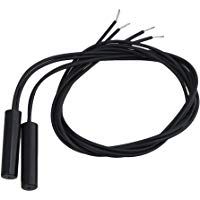 BQLZR cil&iacute;ndrico pl&aacute;stico montado Reed proximidad interruptor magn&eacute;tico sensor Pack de 2