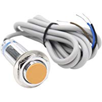 heschen Sensor de proximidad inductivos interruptor LJ18 A3 - 5-Z/BY detector de 5 mm 6 - 36 VDC 300 mA PNP NO Normalmente Abierto (alambre de) 3