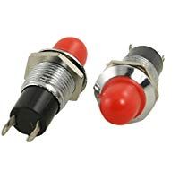 DC 6.3V se&ntilde;al indicadora luces de los pilotos de 3/8 pulgada de rosca 5 piezas de la luz roja