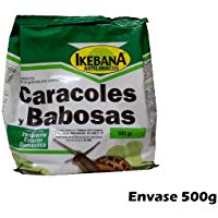 Molusquicida Ikebana 500g anti limacos cebo para controlar caracoles y babosas