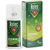 Relec Fuerte Familiar Spray Eficaz Antimosquitos. Sin Olor. Pieles Sensibles. Repelente Mosquitos - 75 ml