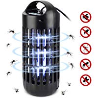 AUTSCA L&aacute;mpara Antimosquitos, UV LED L&aacute;mpara Mosquitos Destructora de Insectos el&eacute;ctrica 9W Sin qu&iacute;micos t&oacute;xicos, L&aacute;mpara de Interior y Jardin para Mata Mosquitos, Insectos, Polillas, Moscas
