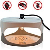 ASPECTEK Trampa Inteligente para Pulgas, Atraer a la Pulgas con Calor y Luz + 2 Discos Adhesivos, Eficaz contra Pulgas, Mosquitos y Otros Insectos Peque&ntilde;os