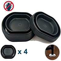 Niapoc trampa chinchetas de cama bed Bugs&nbsp;&ndash;&nbsp;Juego de 4&nbsp;negro