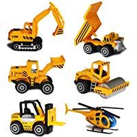 Juego de Mini Cami&oacute;n y Coche, Coches de Construcci&oacute;n Variada Veh&iacute;culos Juguetes para Beb&eacute; Ni&ntilde;os