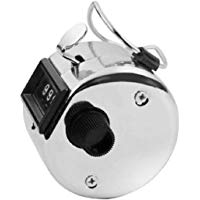 Contador Manual Click Clickeador Counter 4 Digito Metal