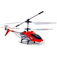 Syma-S107G Helic&oacute;ptero con giroscopio, Color Rojo (5090)