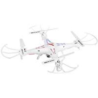 Syma- 1/ X5C Drone Quadcopter de 6 Ejes con C&aacute;mara HD de Alta definici&oacute;n y Control Remoto 2.4G 4CH RTF 2G TF Tarjeta, Color White (