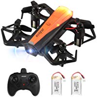 HELIFAR Drones para Ni&ntilde;os, H802 Mini Drone con Estabilizaci&oacute;n de Altitud, Modo sin Cabeza, 3 Modos de Velocidad 4 Canales 6-Ejes, Juguete Drone para ni&ntilde;os Adultos （Dos bater&iacute;as）
