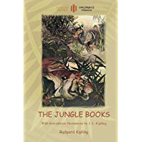 The Jungle Books: With Over 55 Original Illustrations (Aziloth Books)