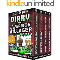 Diary of a Minecraft Warrior Villager - Box Set 1 - Ru's Adventure Begins (Books 1-4): Unofficial Minecraft Books for Kids, Teens, & Nerds - Adventure Fan Fiction Diary Series (English Edition)