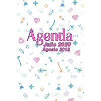 Agenda Agosto 2019 - Julio 2020: Tema Enfermeria Medicina Agenda Mensual y Semanal + Organizador I Agosto 2019 a Julio 2020 6 x 9 in
