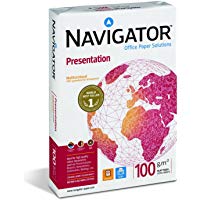 Navigator Presentation - Papel multifunci&oacute;n, 500 hojas (A4, 100 g/m2), color blanco