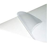 Papel adhesivo transparente. impresi&oacute;n l&aacute;ser 30 hojas a4
