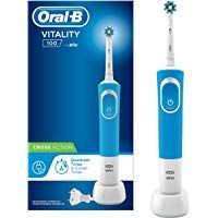 Oral-B Vitality 100 CrossAction - Cepillo El&eacute;ctrico, 1 Mango, 1 Cabezal, Azul