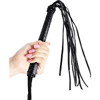 FETISH FANTASY EDICION LIMITADA LATIGO AZOTADOR PIEL NEGRO