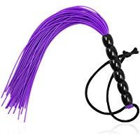 Babysbreath Couple Gourd Handle Flogger SM Restraint Game Sexy Flirting Whip Play Spanking Sex Toys p&uacute;rpura 21cm