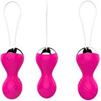 Vibradores, juguetes sexuales femeninos, para parejas, mujeres, hombres, vibradores de silicona,con estimulaci&oacute;n de cl&iacute;toris, Silicona Control vibradores para parejas, vibradores anales (Morado)