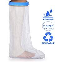 Cobertor de Pierna Impermeable para Yesos y Vendajes para Adultos | Protector | Tambi&eacute;n para Vendajes y Yesos | Protecci&oacute;n Durante la Ducha o el Ba&ntilde;o | Reusable