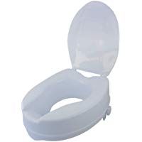 Mobiclinic, Elevador WC, Con tapa, 10 cm, Blanco, Tit&aacute;n