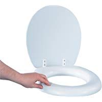 Patterson Medical - Asiento elevado blando para inodoro, 5 cm