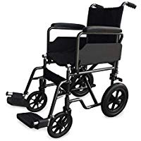 Silla de ruedas de tr&aacute;nsito, Plegable, Negra, S230 Sevilla, Mobiclinic