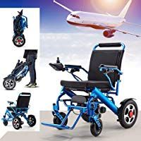 MENUDOWN Silla De Ruedas El&eacute;ctrica, Silla De Ruedas Plegable El&eacute;ctrica Ligera Inteligente Silla De Alta Potencia S&uacute;per Resistencia Sillita De Ruedas De Mayor Seguridad