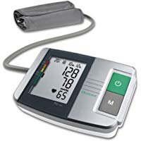 Medisana 51152, Tensi&oacute;metro de Brazo MTS para tomar la presi&oacute;n arterial del brazo superior, con indicador de arritmia, escala de colores sem&aacute;foro OMS y f&aacute;cil de leer pantalla